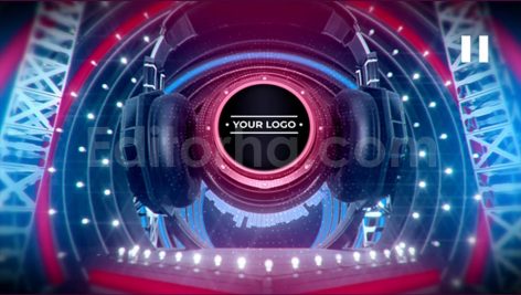 دانلود پروژه آماده داوینچی ریزالو: لوگو موزیک Music Logo Intro