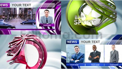 دانلود پروژه آماده افترافکت: پکیج اخبار News Package