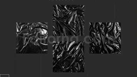دانلود 9 تکسچر پلاستیک بر روی عکس Plastic Wrap Overlays
