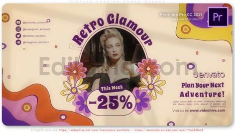 دانلود پروژه آماده پریمیر: تبلیغ مد و فشن قدیمی Vintage Fashion Promo