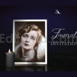 دانلود پروژه آماده پریمیر: دعوت ترحیم و سالگرد فوت Funeral Invitation | Premiere Pro