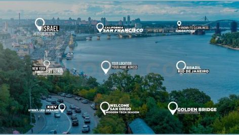 دانلود پروژه آماده پریمیر: تایتل لوکیشن Location Titles