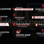 دانلود پروژه آماده پریمیر: تایتل لوکیشن Location Titles