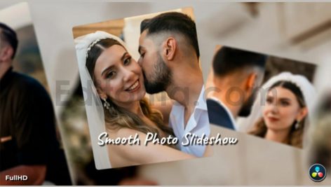 دانلود پروژه آماده داوینچی ریزالو: اسلایدشو، آلبوم عکس Smooth Photo Slideshow