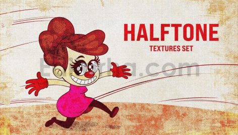 دانلود تکسچر گرانج هافتون Grunge Halftone Textures