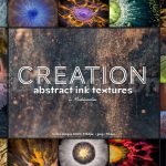 دانلود تکسچر انتزاعی جوهر Creation - Abstract Ink Textures