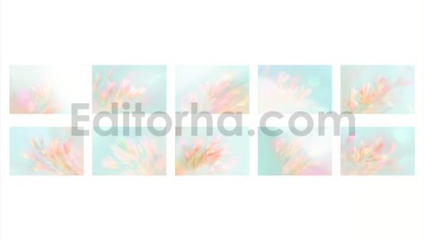 دانلود اورلی‌ های دیجیتال با الهام از هاله بهاری Spring Aura Overlays