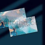 دانلود تکسچر آبستره جوهر پاستلی Abstract ink pastel textures