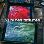 دانلود تکسچر مایع با طیف‌های رنگی متنوع Liquid Art Textures