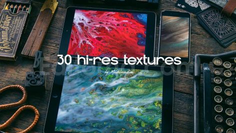 دانلود تکسچر مایع با طیف‌های رنگی متنوع Liquid Art Textures