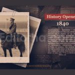 دانلود پروژه آماده افترافکت: اسلایدشو تاریخی با موسیقی The History