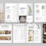 دانلود فایل لایه باز کاتالوگ کیک عروسی Wedding Cake Catalog