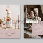 دانلود فایل لایه باز کاتالوگ کیک عروسی Wedding Cake Catalog