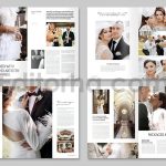 دانلود فایل لایه باز کاتالوگ عکاس عروس Wedding Photographer Brochure