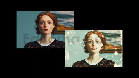 دانلود استایل آماده عکس قدیمی، فرسوده و مستعمل Vintage Worn Photo Effect