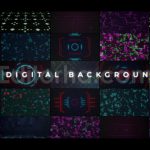 دانلود پروژه آماده افترافکت: بک‌ گراند دیجیتال Digital Backgrounds