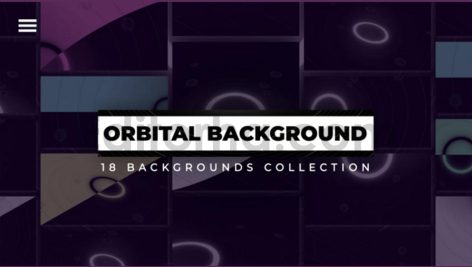 دانلود پروژه آماده افترافکت: بک گراند مداری Orbital Backgrounds
