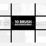 دانلود پروژه آماده افترافکت: بک گراند براش Brush Backgrounds