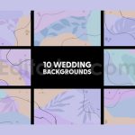 دانلود پروژه آماده افترافکت: بک گراند عروسی Wedding Backgrounds