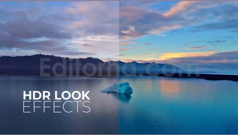 دانلود پریست افترافکت: افکت‌ رنگ HDR
