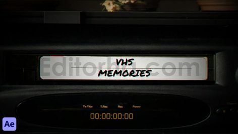دانلود پروژه آماده افترافکت: افکت VHS و ساخت ویدئوهای دهه ۹۰ میلادی