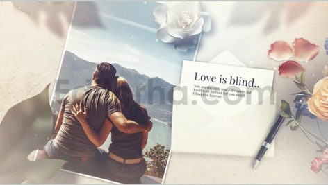 دانلود پروژه آماده افترافکت: آلبوم عکس عاشقانه قدیمی Love Nostalgic