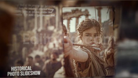 دانلود پروژه آماده افترافکت: اسلایدشو تاریخی همراه با موسیقی Historical Slideshow
