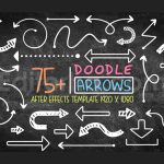 دانلود پروژه آماده افترافکت: پکیج فلش متحرک Doodle Arrow Pack After Effects