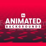 دانلود پروژه آماده افترافکت: بک‌ گراند متحرک انتزاعی Animated Backgrounds