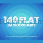 دانلود پروژه آماده افترافکت: بک گراند تخت و ساده Flat Backgrounds