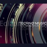 پروژه آماده افترافکت: لوگوموشن تکنولوژی با موسیقی Techno Music Logo