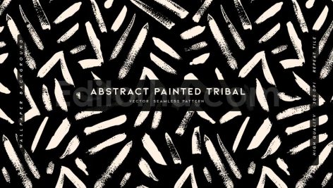 دانلود لایه باز پس‌ زمینه نقاشی‌ های آبستره قبیله‌ای Abstract Painted Tribal