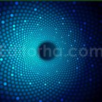 دانلود بک گراند آبی تیره با نقاط درخشان dark blue shiny sparkling dots