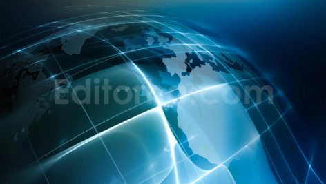 دانلود بک گراند آبی فناوری و دیجیتال abstract business background