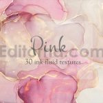 دانلود تکسچر مایع جوهر صورتی Pink ink fluid textures