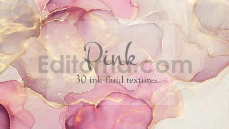 دانلود تکسچر مایع جوهر صورتی Pink ink fluid textures