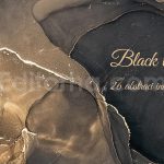 دانلود رایگان تکسچر انتزاعی جوهر سیاه Abstract Black ink textures