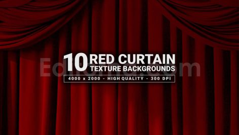 دانلود 10 تکسچر پرده قرمز Red Curtain Texture Backgrounds