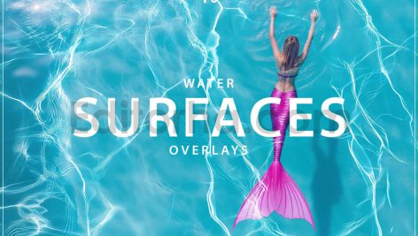 دانلود پکیج 10تایی تکسچر آب Water Surfaces Overlays
