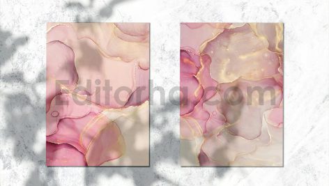 دانلود تکسچر مایع جوهر صورتی Pink ink fluid textures