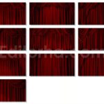 دانلود 10 تکسچر پرده قرمز Red Curtain Texture Backgrounds