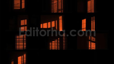 دانلود 10 تکسچر انعکاس نور گرم پنجره روی دیوار Minimalist Shadow Warm Light