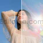 دانلود اورلی‌های دیجیتال با جلوه‌ های نور خورشید بهاری Sunny Spring Overlays