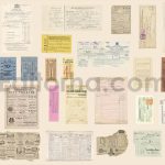 دانلود 66 تکسچر کاغذی قدیمی Vintage Paper Ephemera Textures