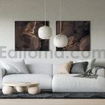 دانلود رایگان تکسچر انتزاعی جوهر سیاه Abstract Black ink textures