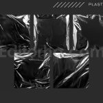 دانلود 9 تکسچر پلاستیک بر روی عکس Plastic Wrap Overlays