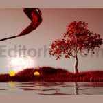 دانلود پروژه آماده داوینچی ریزالو: لوگو در منظره سورئال همراه با موسیقی