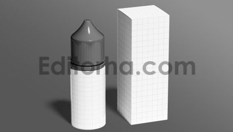 موکاپ بطری قطره چکان2