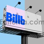 موکاپ بیلبورد افقی تبلیغاتی3
