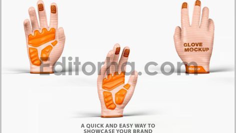 موکاپ دستکش دوچرخه سواری3